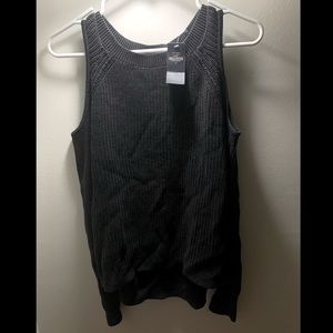 2 for 20 💖 Black Hollister Open Shoulder Sweater